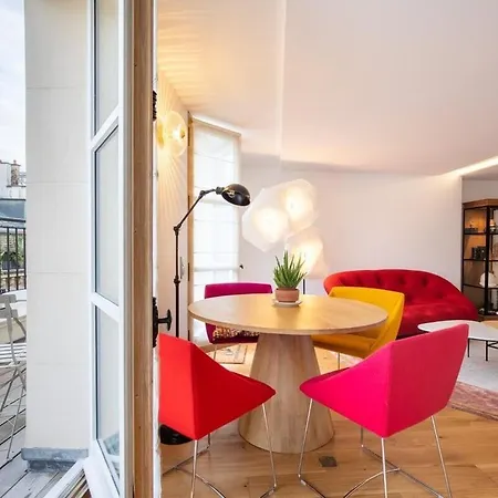 Louvre & Bourse Avec Vue Apartman Párizs